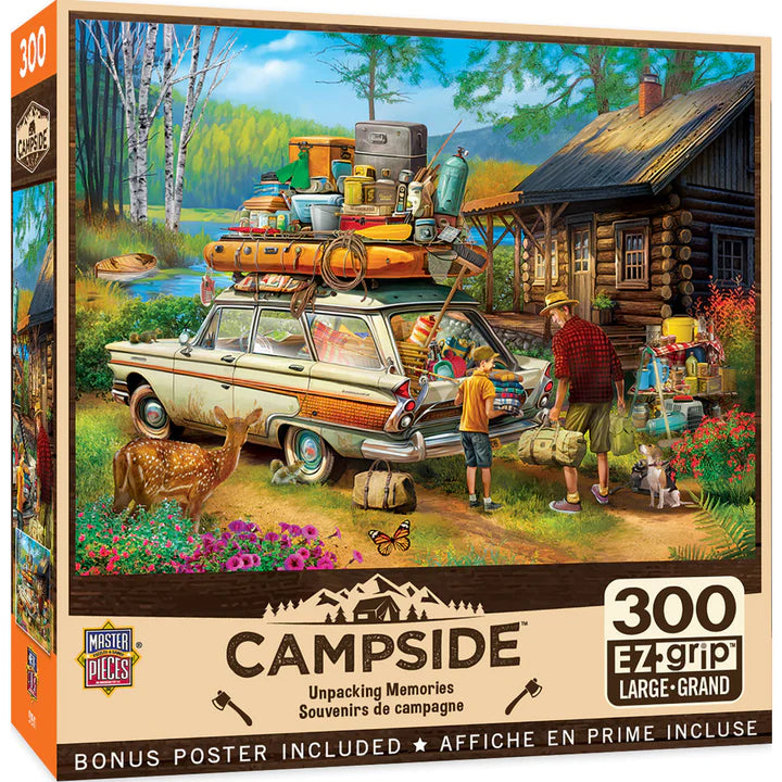 1000 pc Camping Lodge Inside Out