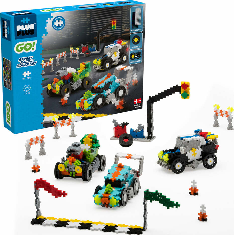 Plus-Plus GO! - Street Racing Super Set