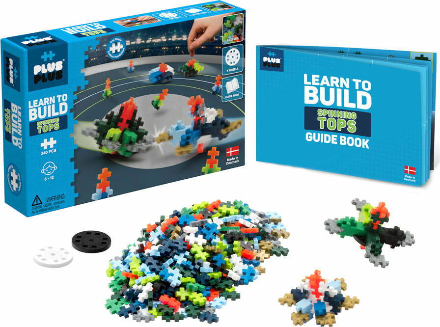 Plus-Plus Learn to Build - Spinning Tops