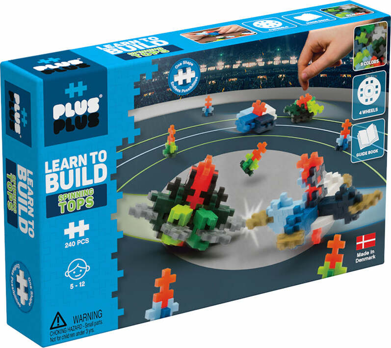 Plus-Plus Learn to Build - Spinning Tops