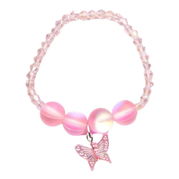 Boutique Holo Pink Crystal Bracelet