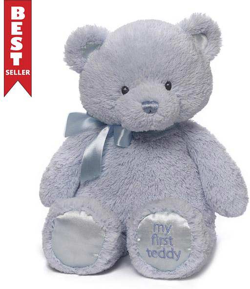 My 1st teddy blue 15" bear