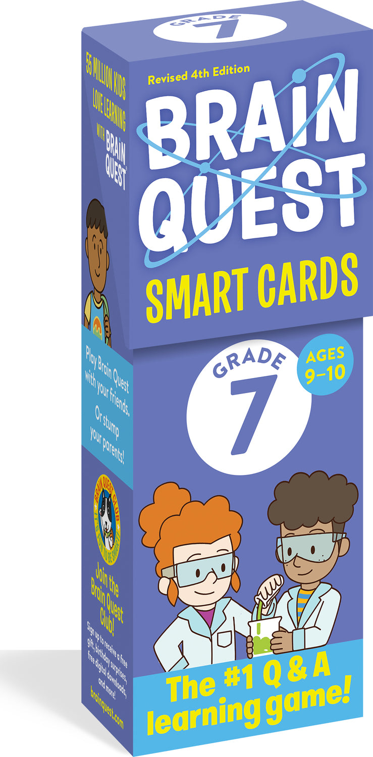 Brain Quest 7th Grade Smart Cards Revised 4th Edition