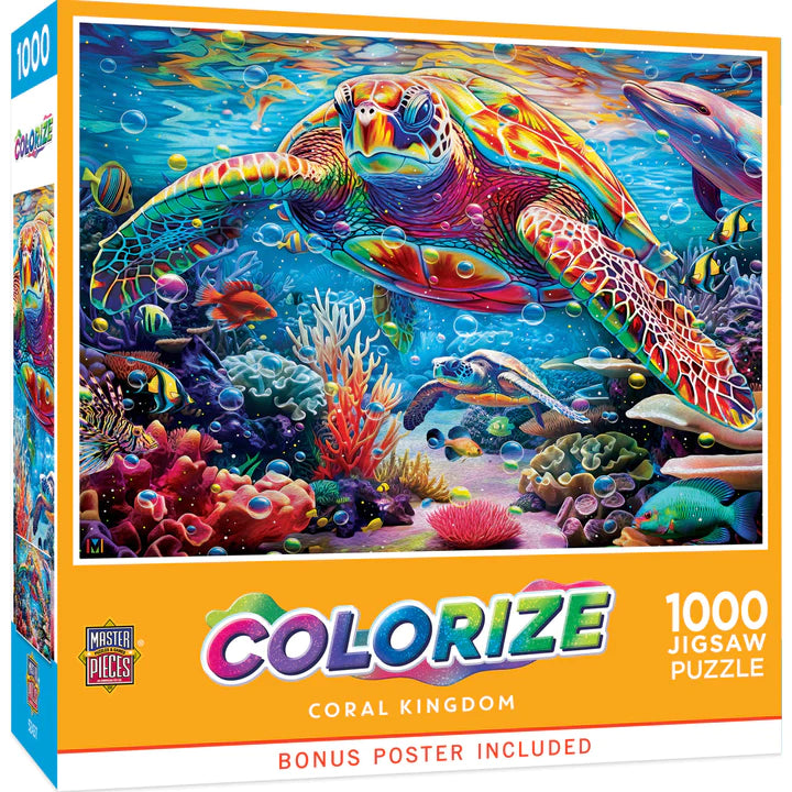 1000 pc Coral Kingdom Colorize