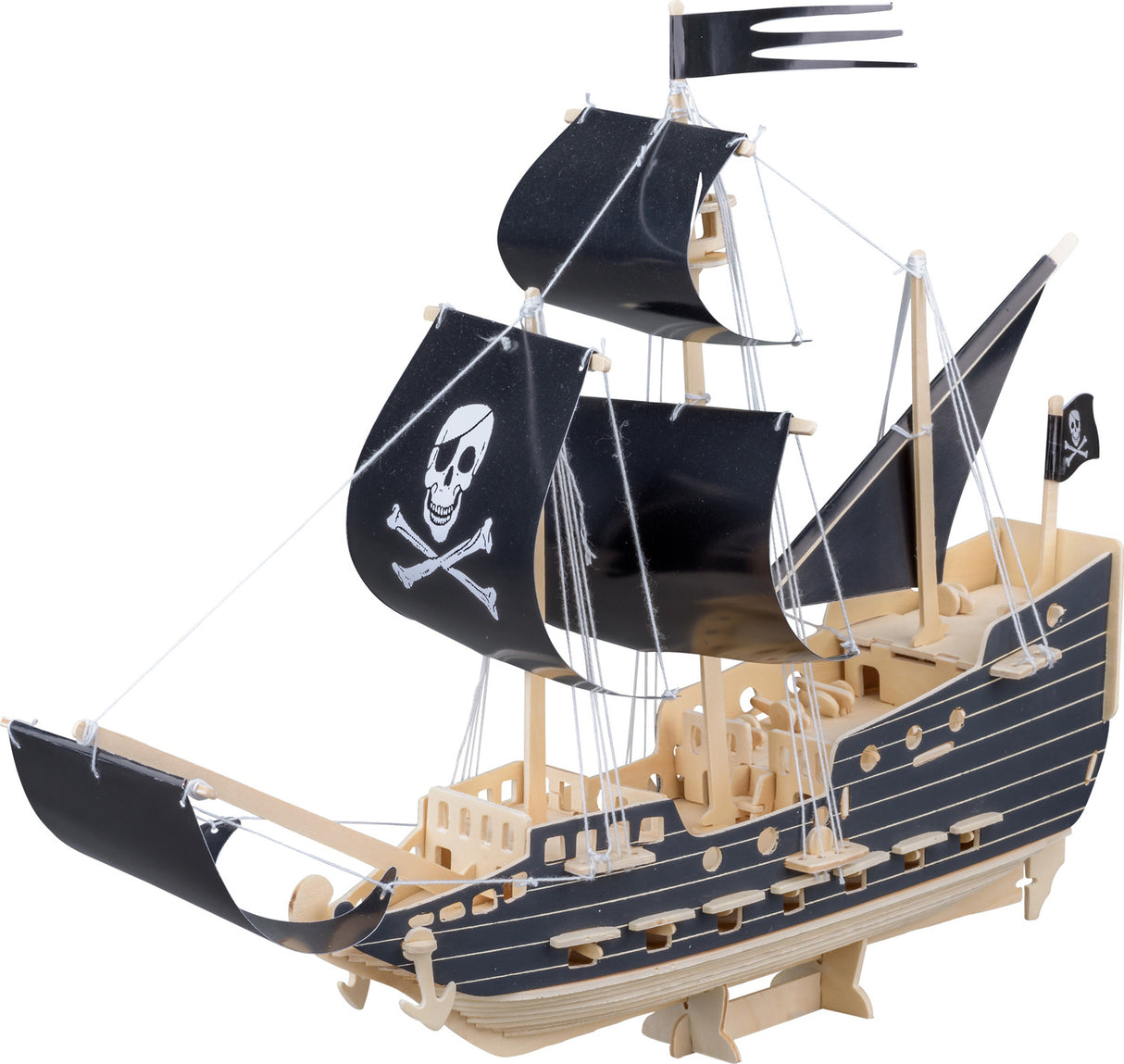 Queen Annes Revenge Wood Ship