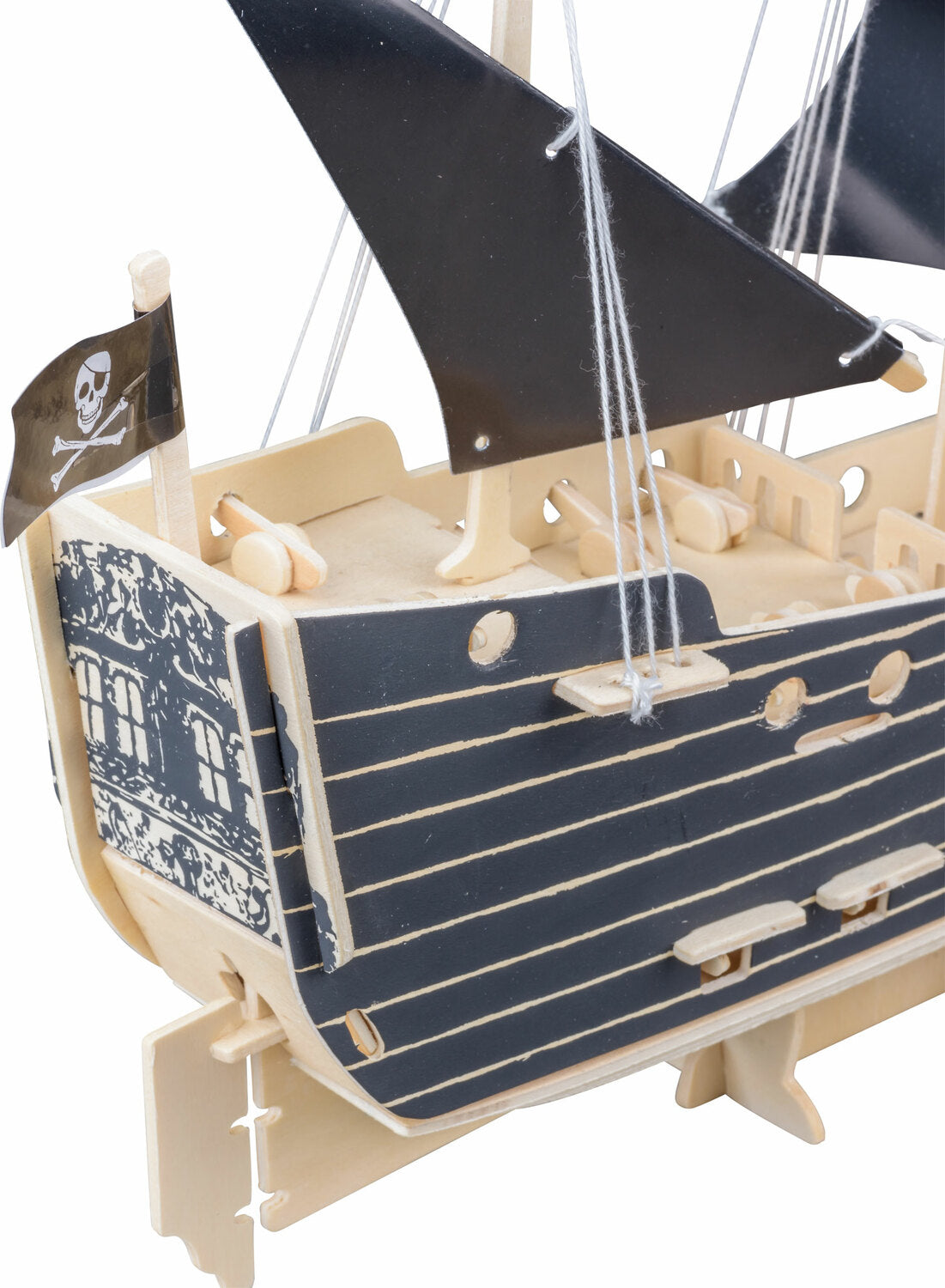 Queen Annes Revenge Wood Ship