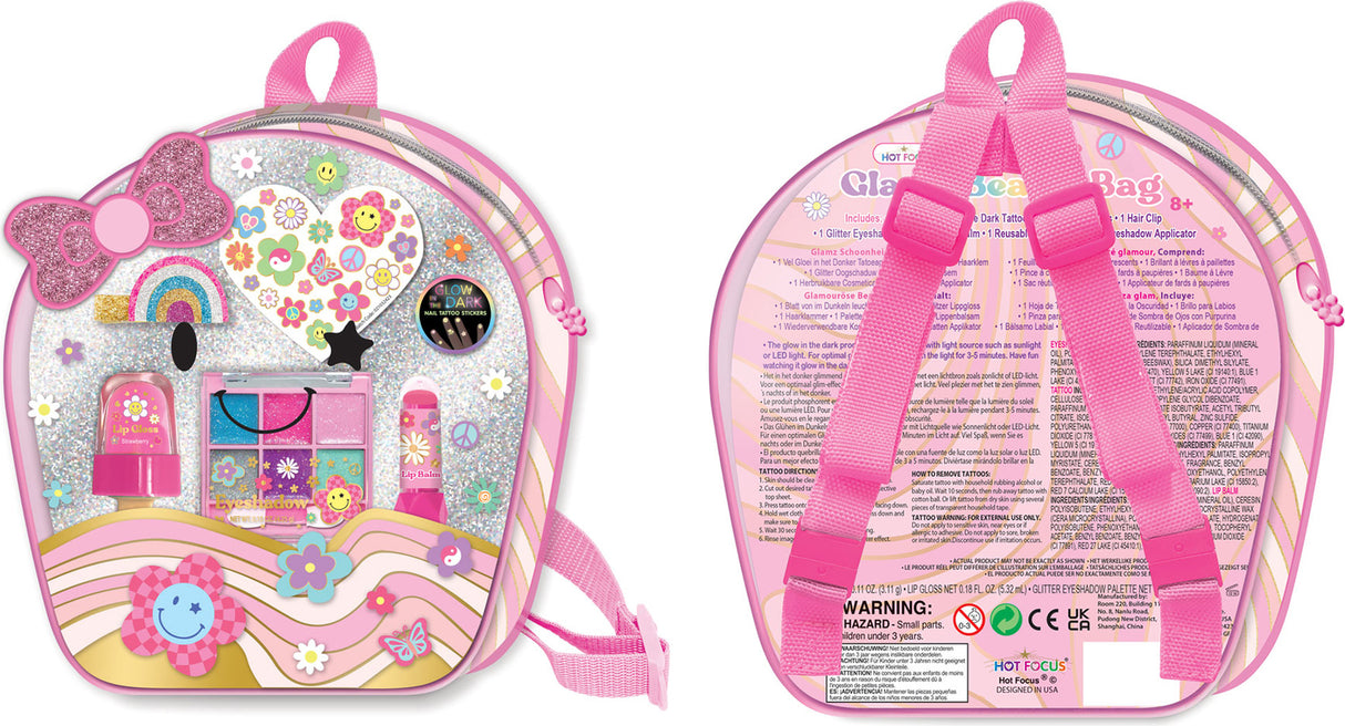 Glamz Beauty Bag, Groovy Flower