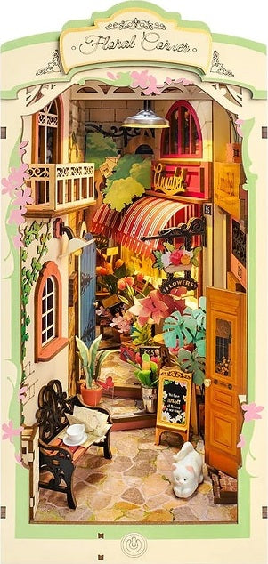 Floral Corner Book Nook - Stories in Books