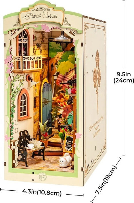 Floral Corner Book Nook - Stories in Books