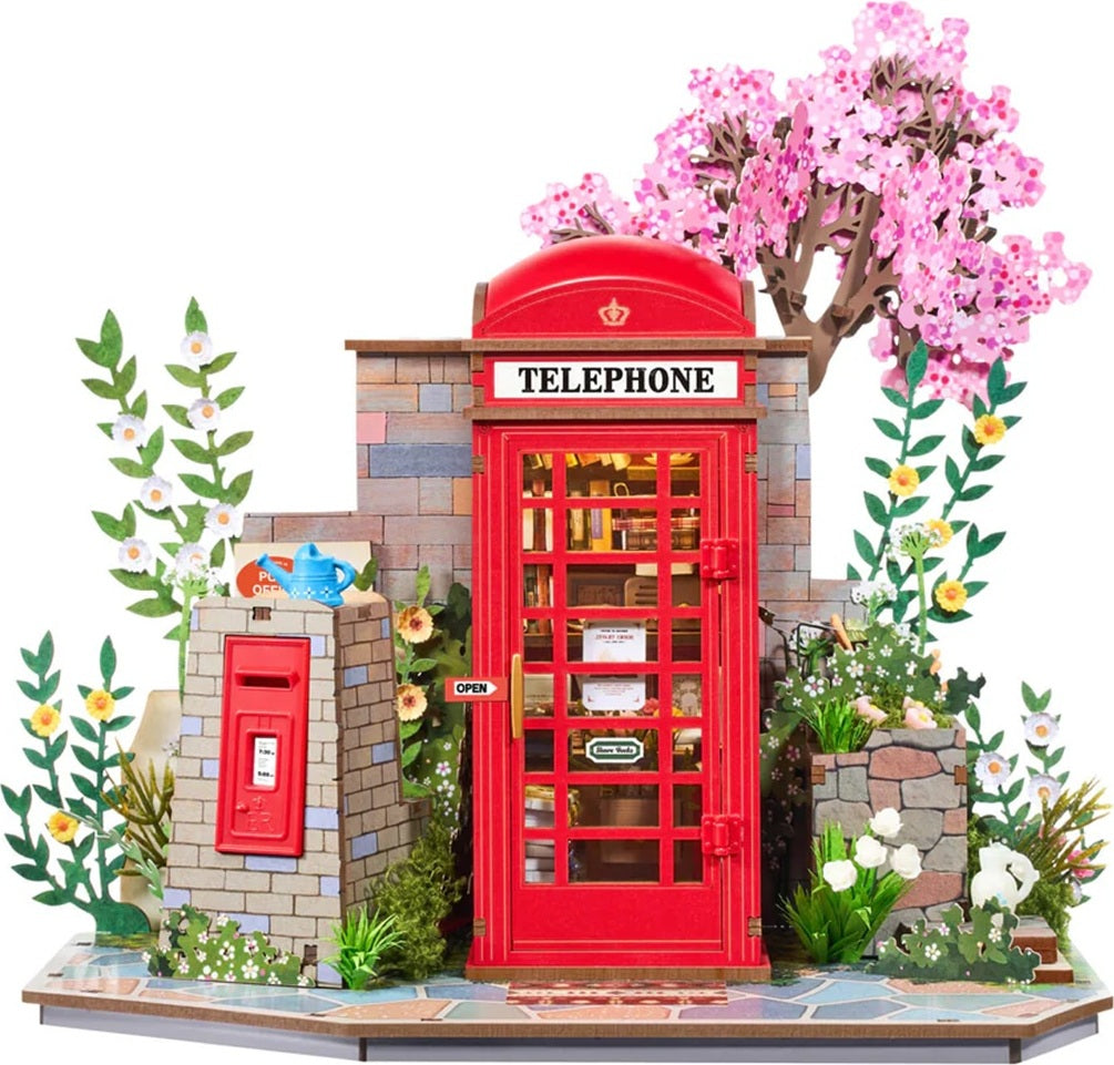 Blossom Book Booth 3D Wood Puzzles