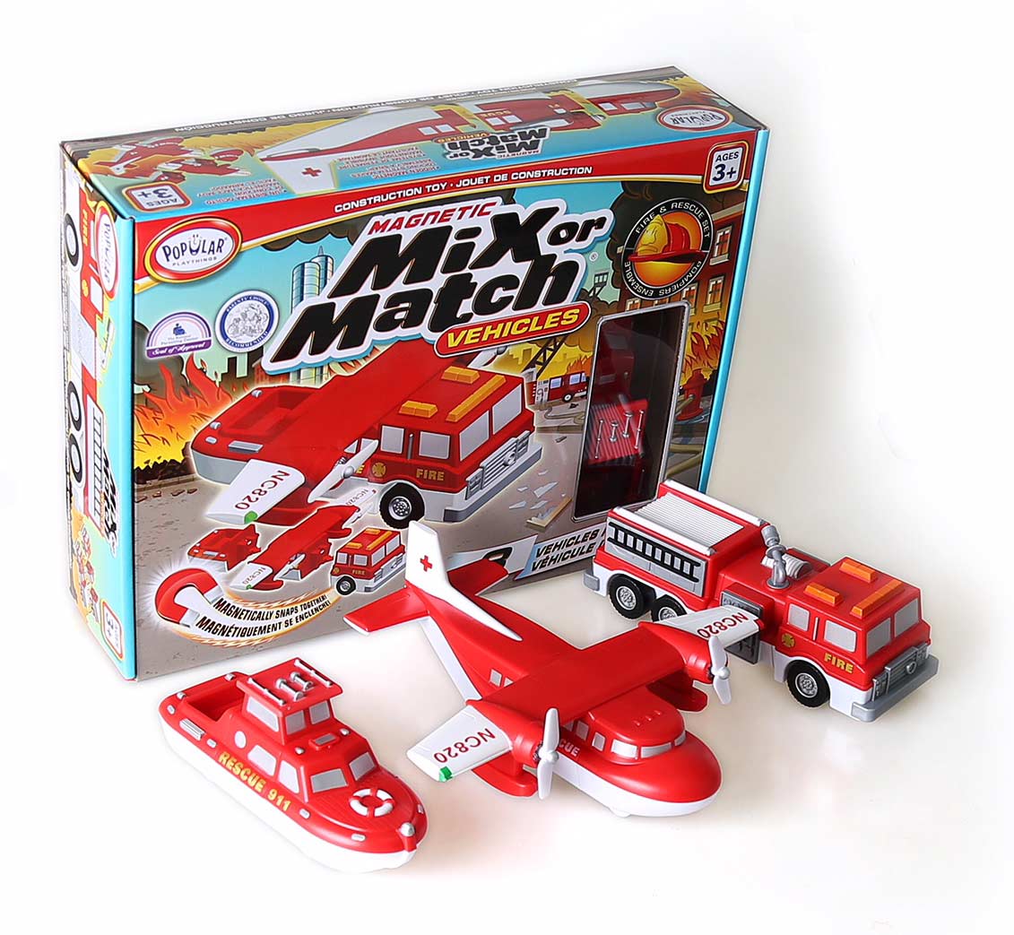 Fire Rescue Mix or Match Vehicl