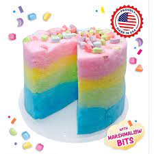 Cotton Candy Cake Party Puff