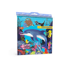 Sea Life Square Sketchbook Book