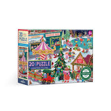 20 Piece Puzzle Christmas Village