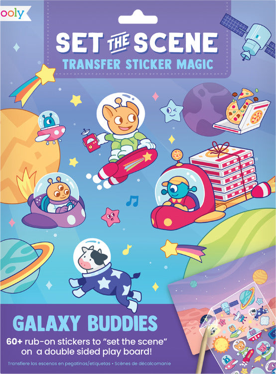 Set the Scene Transfer Stickers Magic - Galaxy Buddies