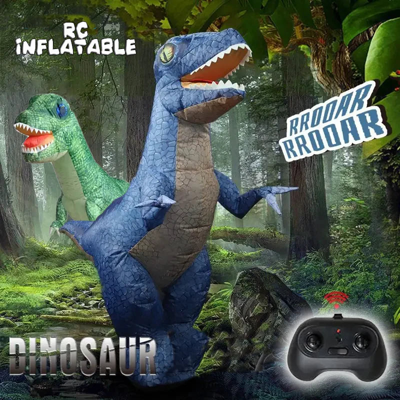 Dinosaur World Inflatable Remote Control Dinosaur