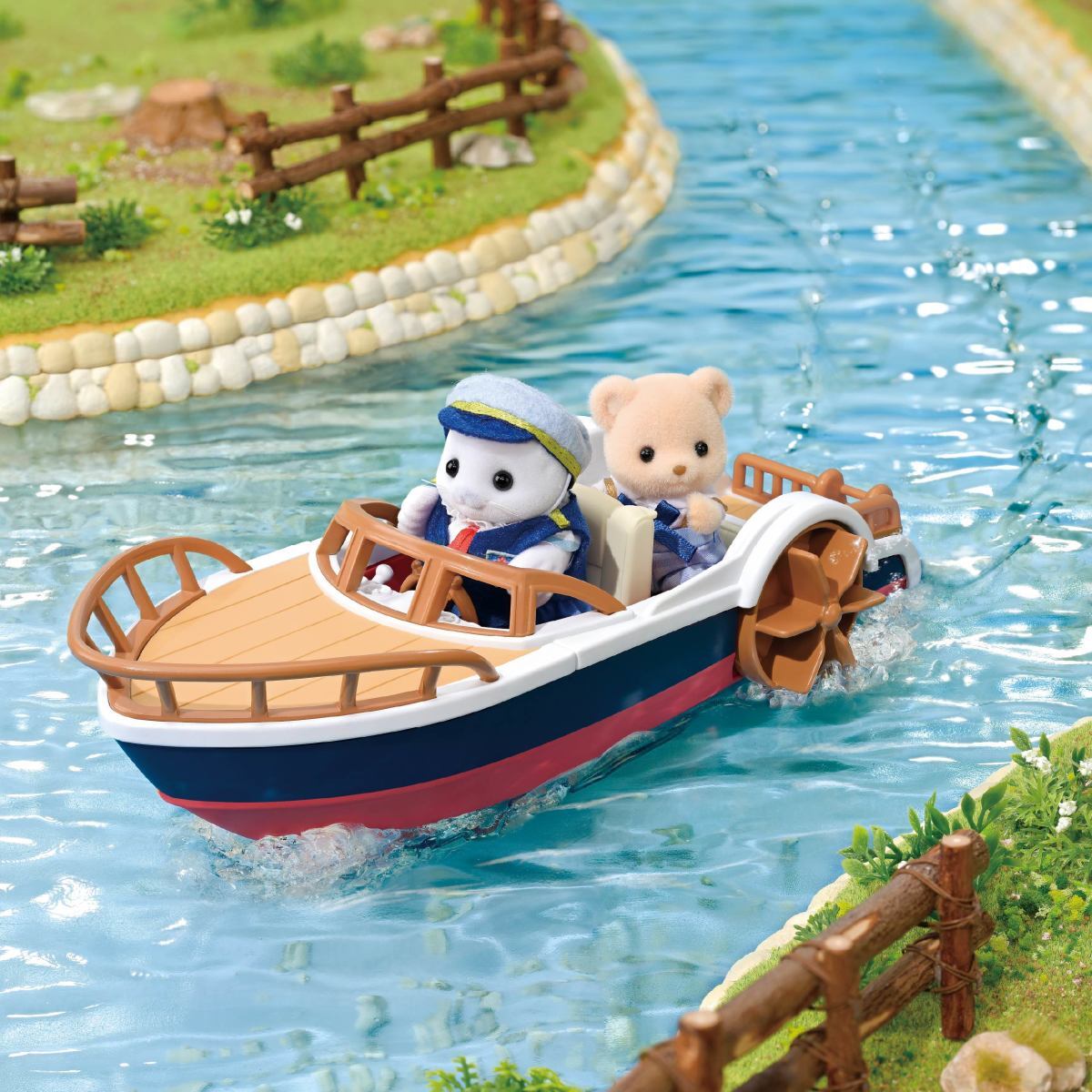 Calico Critters Seal Sailor'S Leisure Boat