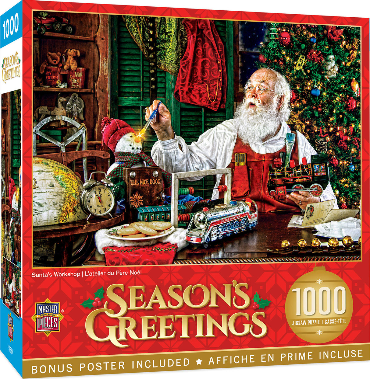 1000 pc Santa's Workshop