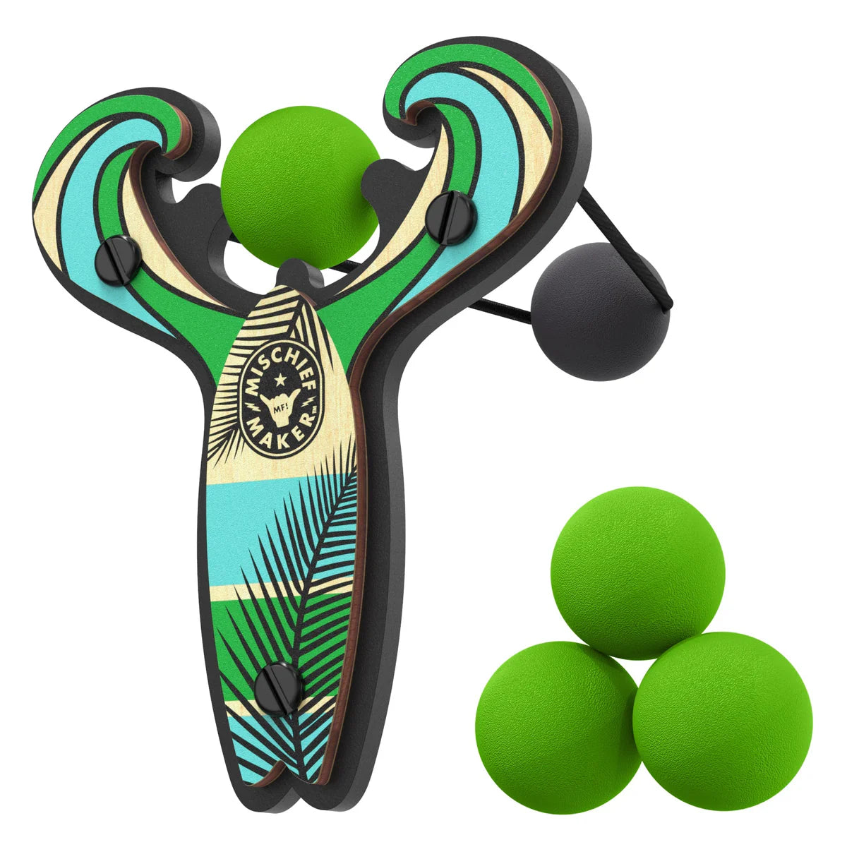 Surf's Up Series Green Breeze Slingshot