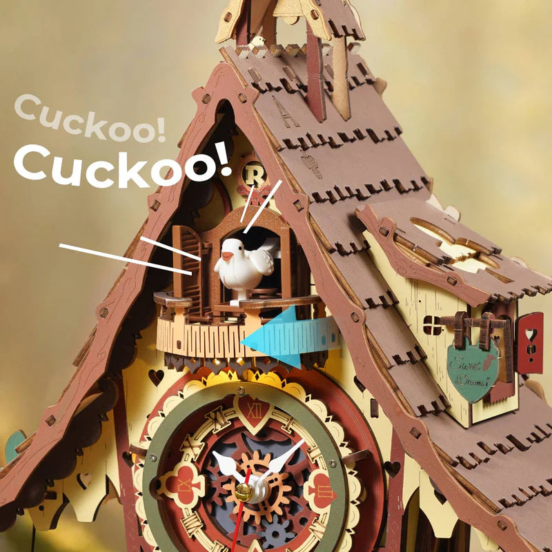 Make Your Own Cuckoo Clock Stained Wood