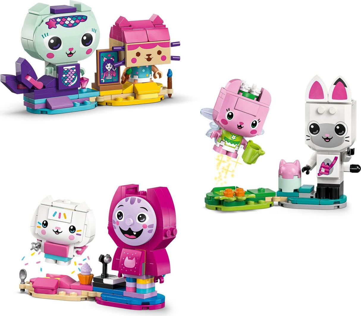 LEGO Gabby's Dollhouse: Gabby's Brick-Built Cat Friends