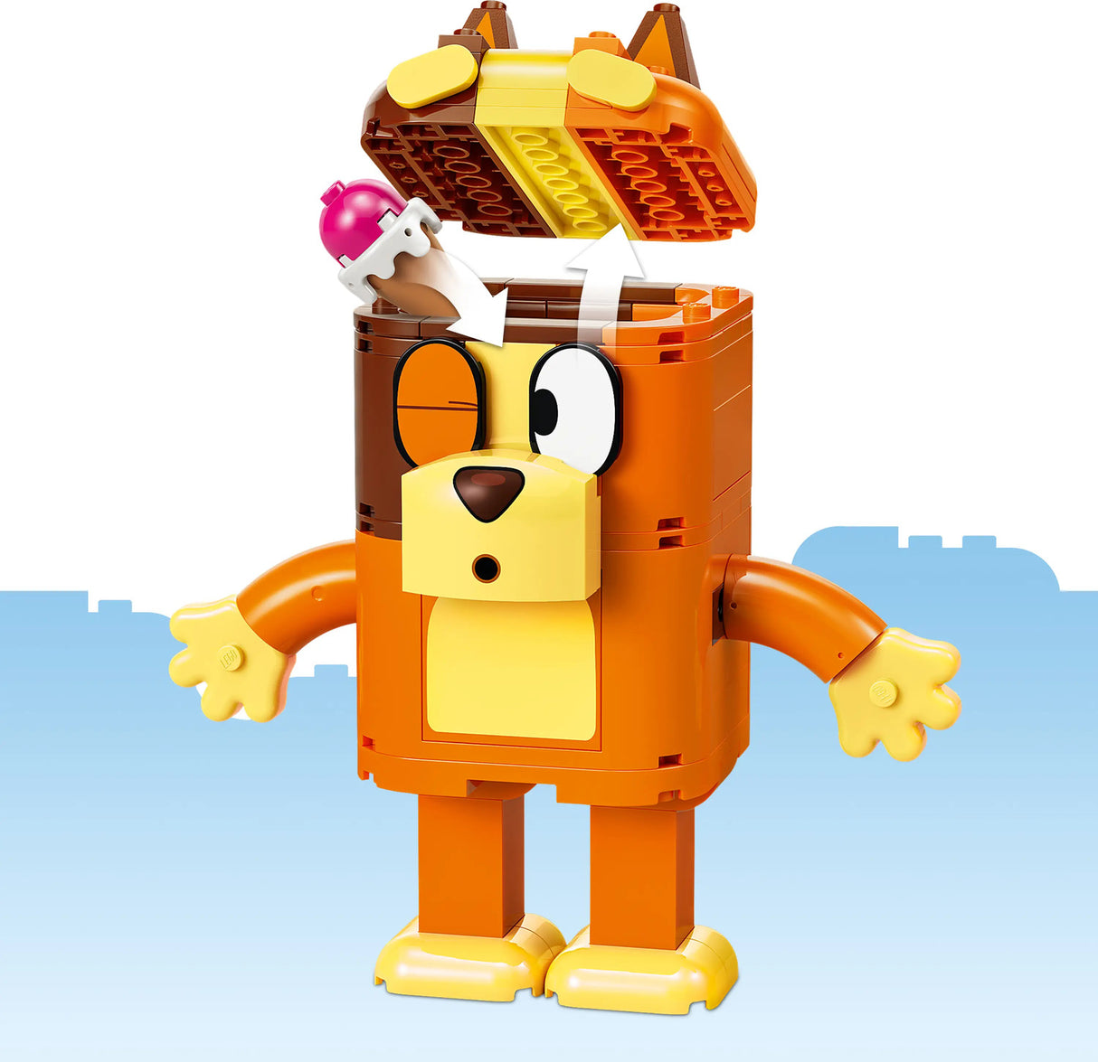 LEGO® Bluey Brick-Built Bluey Family