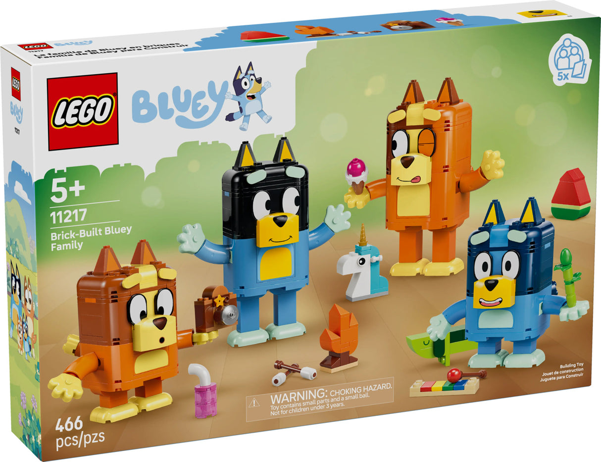 LEGO® Bluey Brick-Built Bluey Family