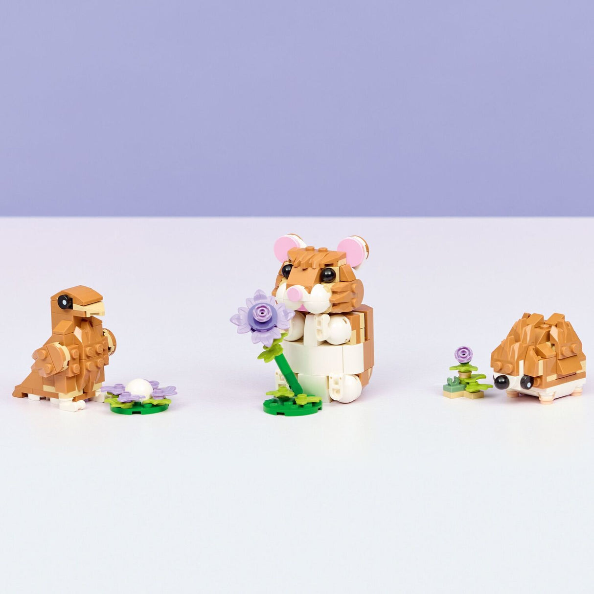 LEGO Creator: Cute Hamster with a Flower