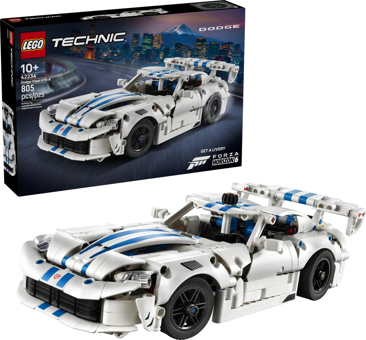 LEGO® Technic™ Dodge Viper GTS-R Sports Car
