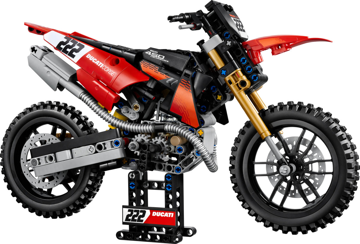 LEGO® Technic™ Ducati Desmo450 MX Factory Motorcycle