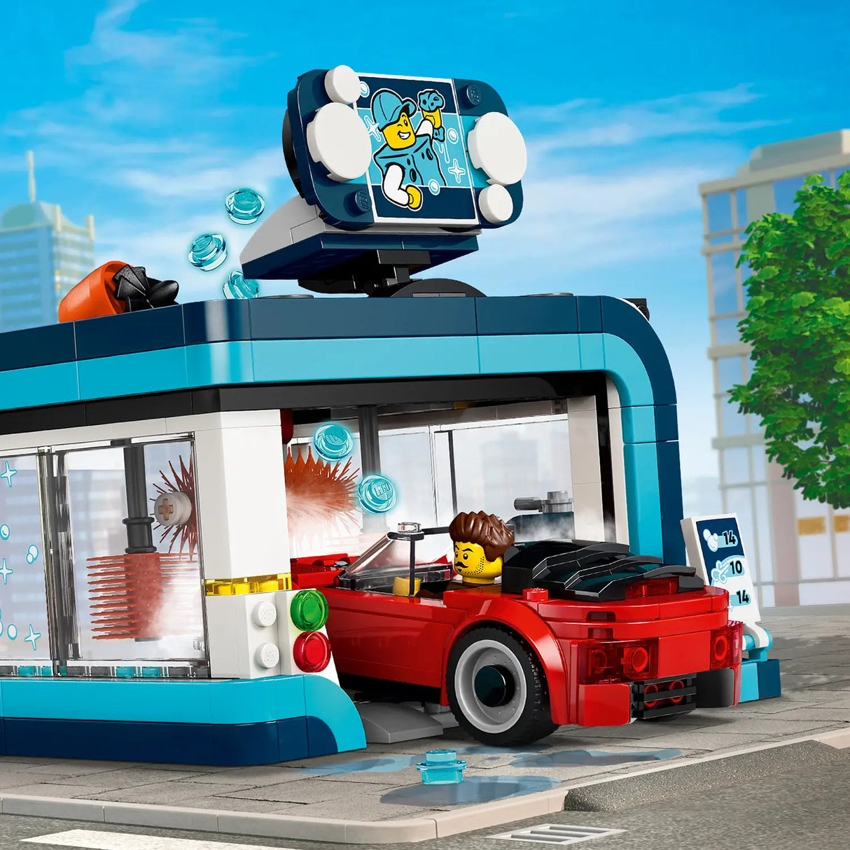 LEGO® City Drive-Through Car Wash