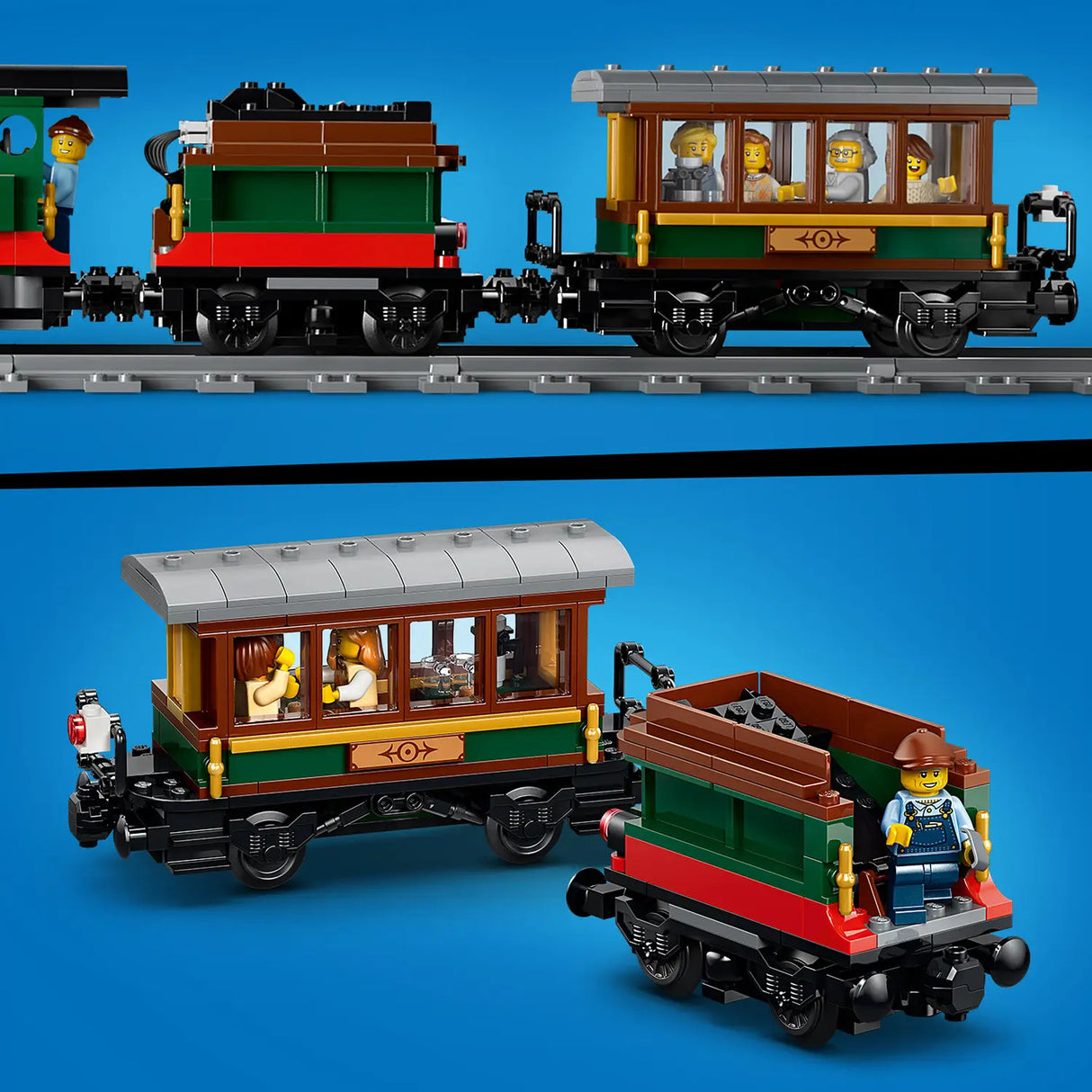 LEGO® City Vintage Steam Train