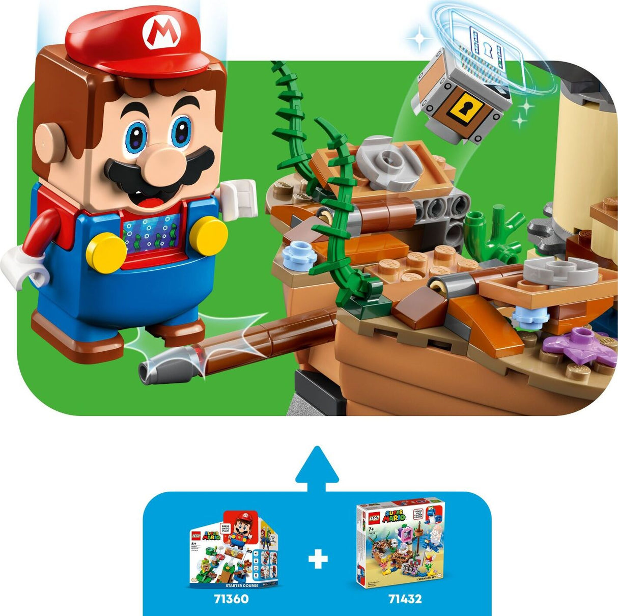 LEGO® Super Mario™ Dorrie's Sunken Shipwreck Adventure Expansion Set