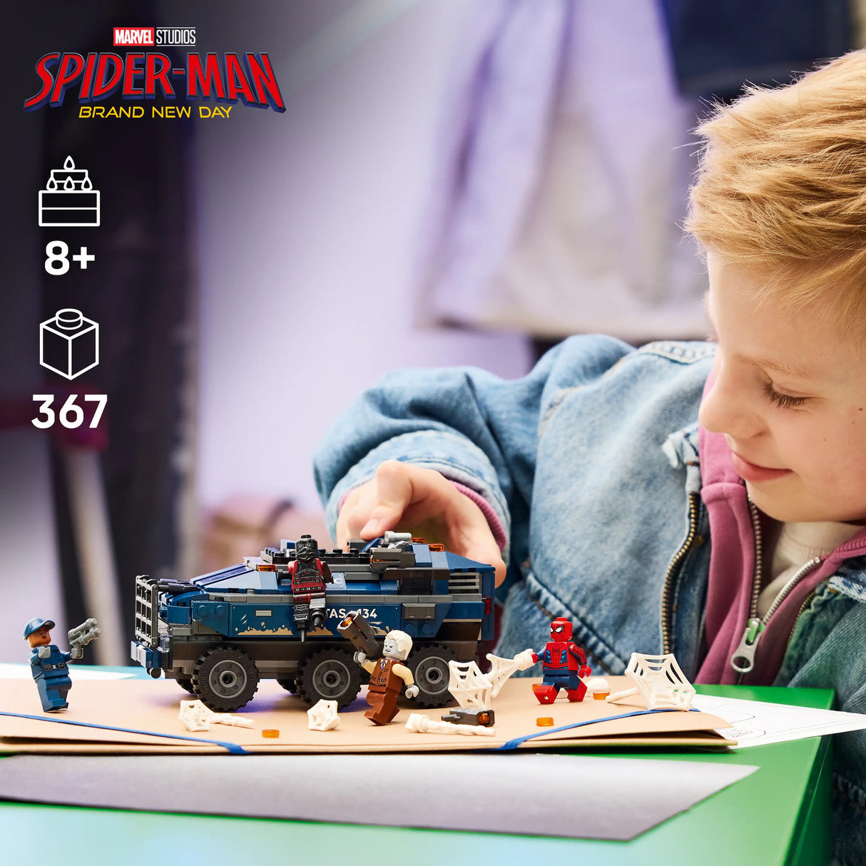 LEGO® ǀ Marvel Spider-Man Prison Transport Chase