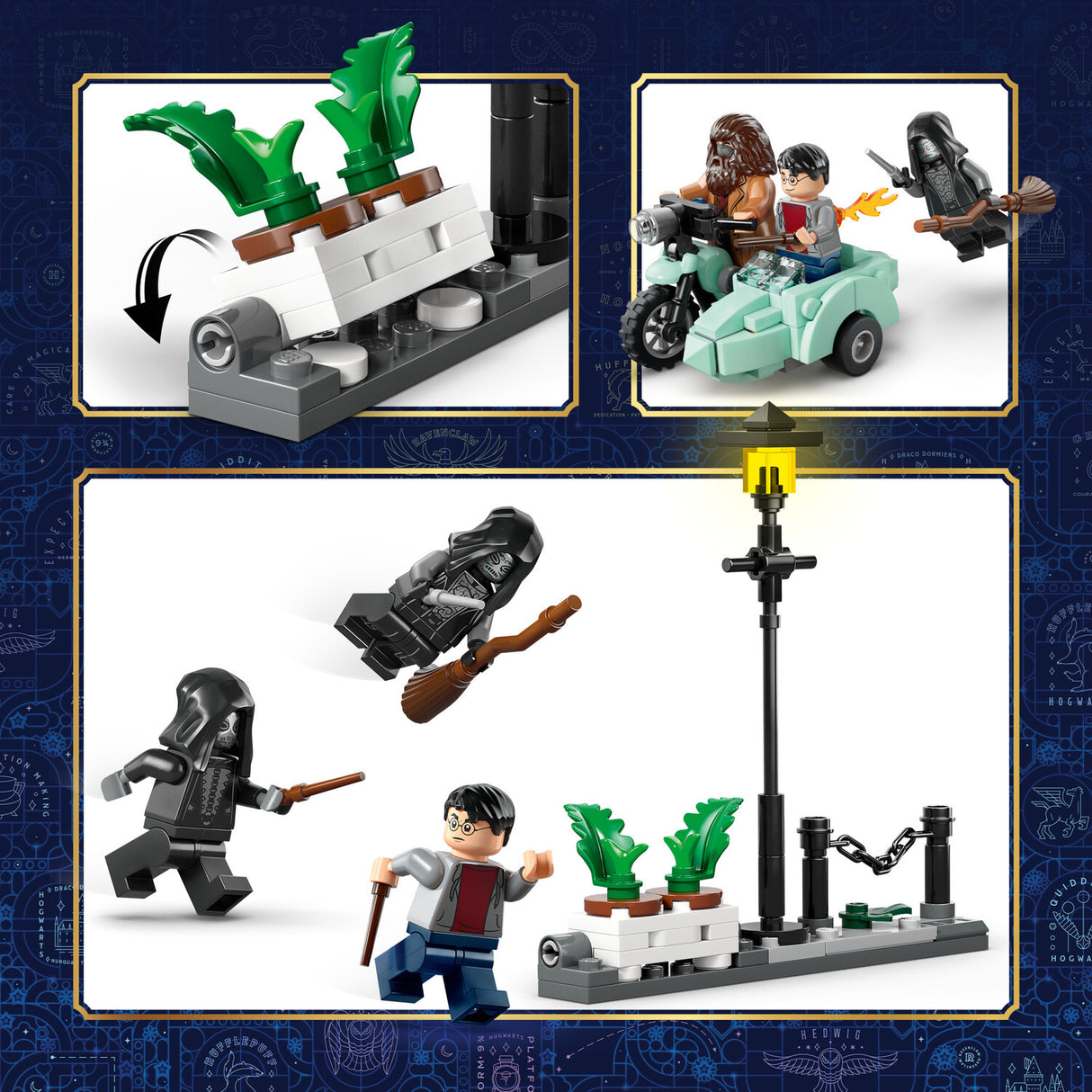 LEGO Harry Potter: Hagrid™ & Harry's Privet Drive Escape