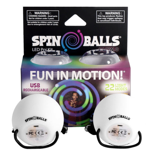 Spinballs Glow.0 LED Poi Kit