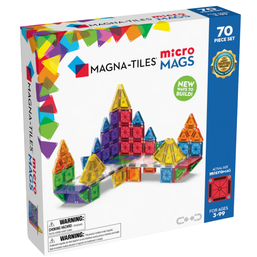 Magna Tiles Micro Mags 70 Piece