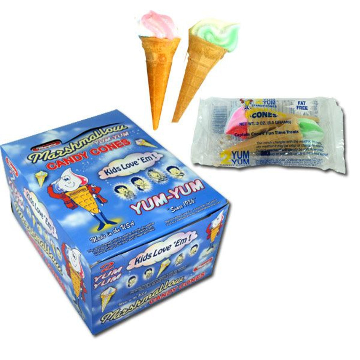 Yum Yum Marshmallows 2pk