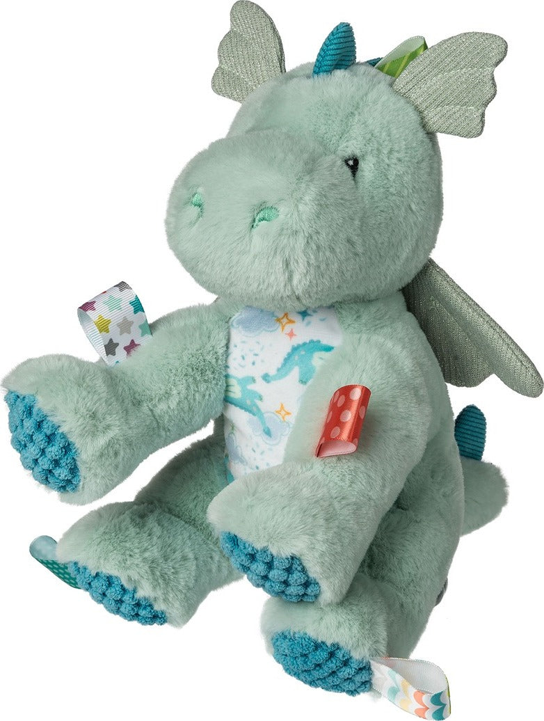 Taggies Drax Dragon Soft Toy - 11"