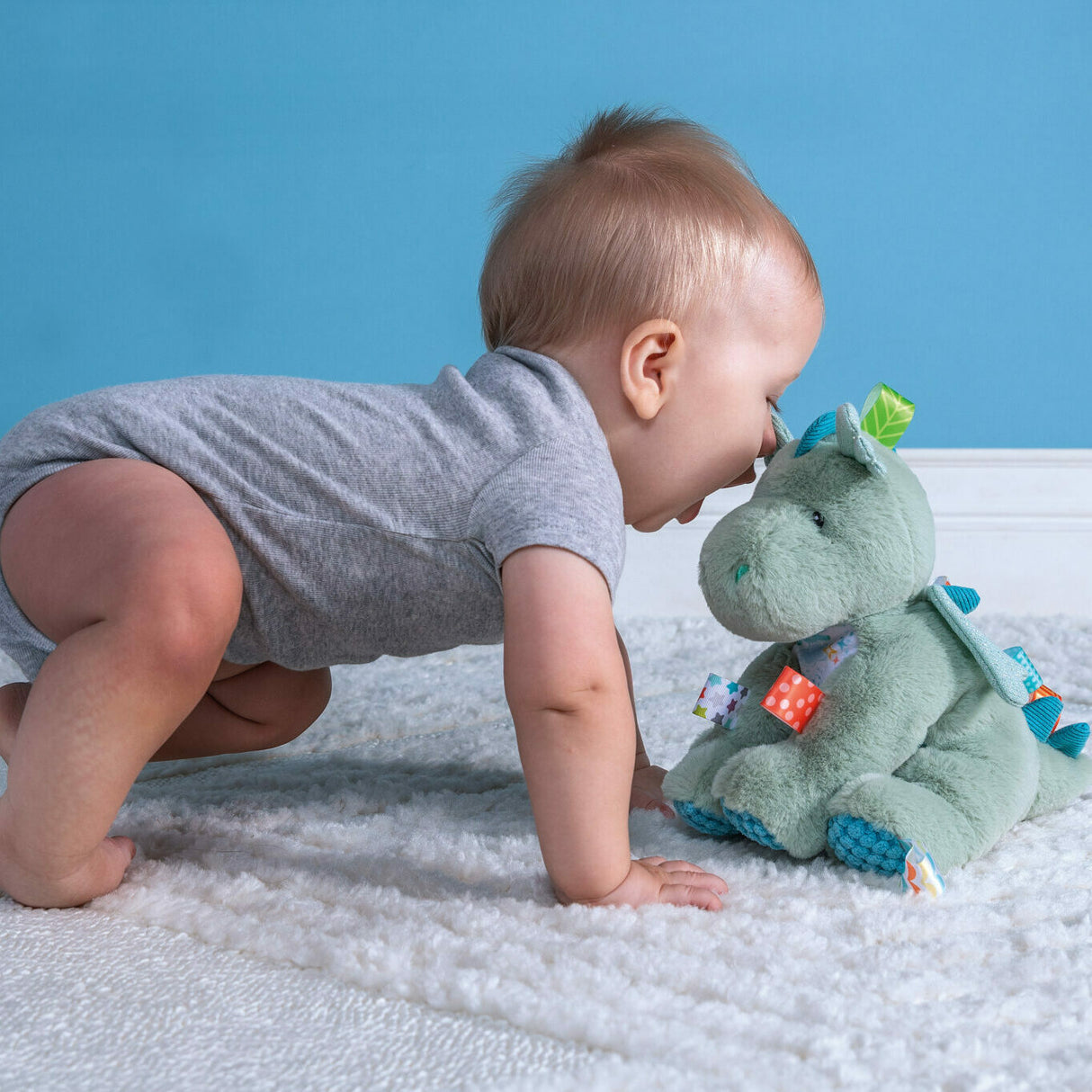 Taggies Drax Dragon Soft Toy - 11"