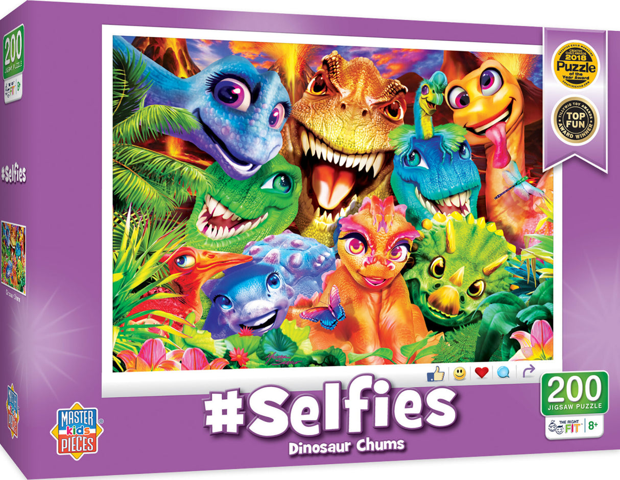Selfies - Dinosaur Chums 200 Piece Puzzle