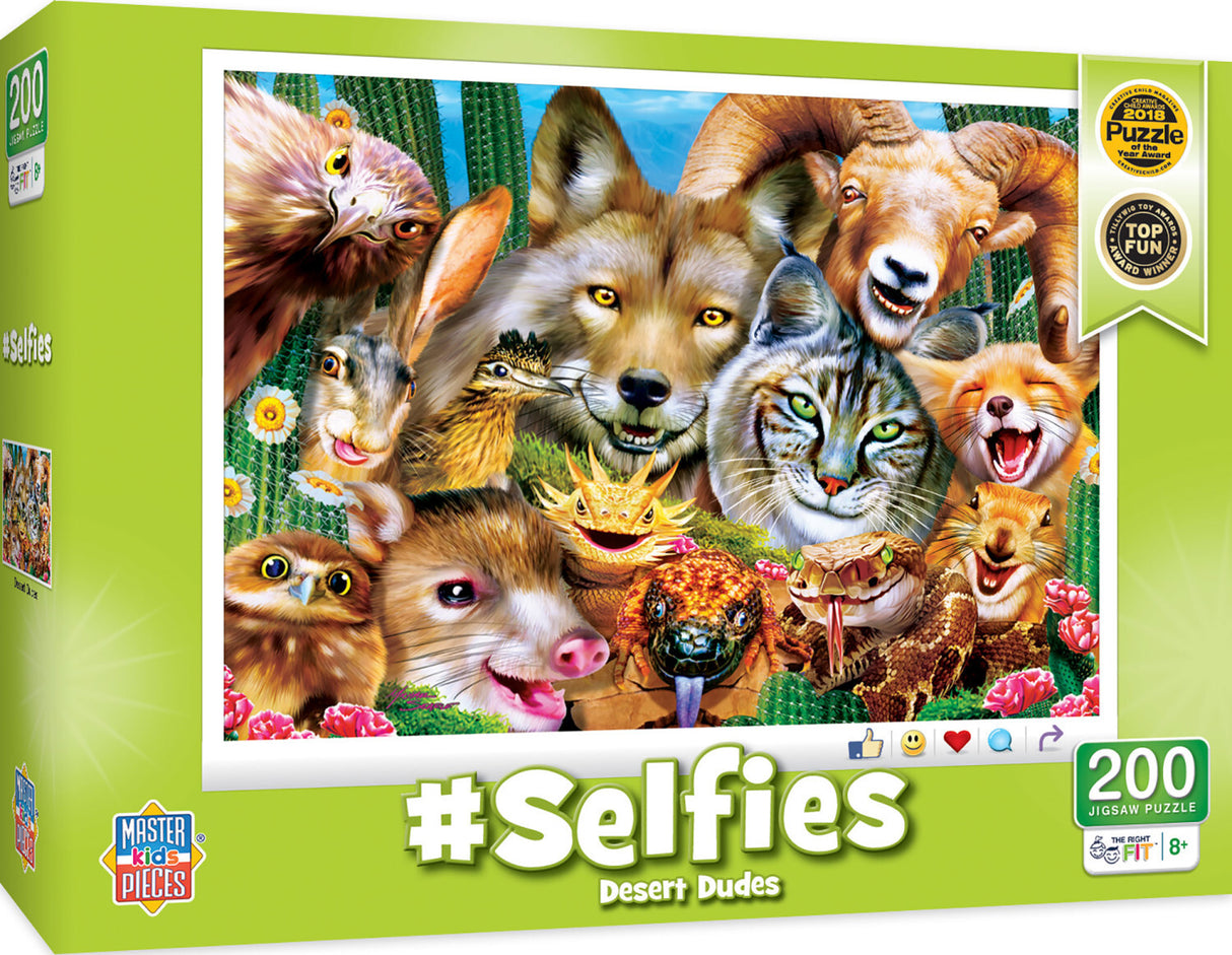 Selfies - Desert Dudes 200 Piece Puzzle