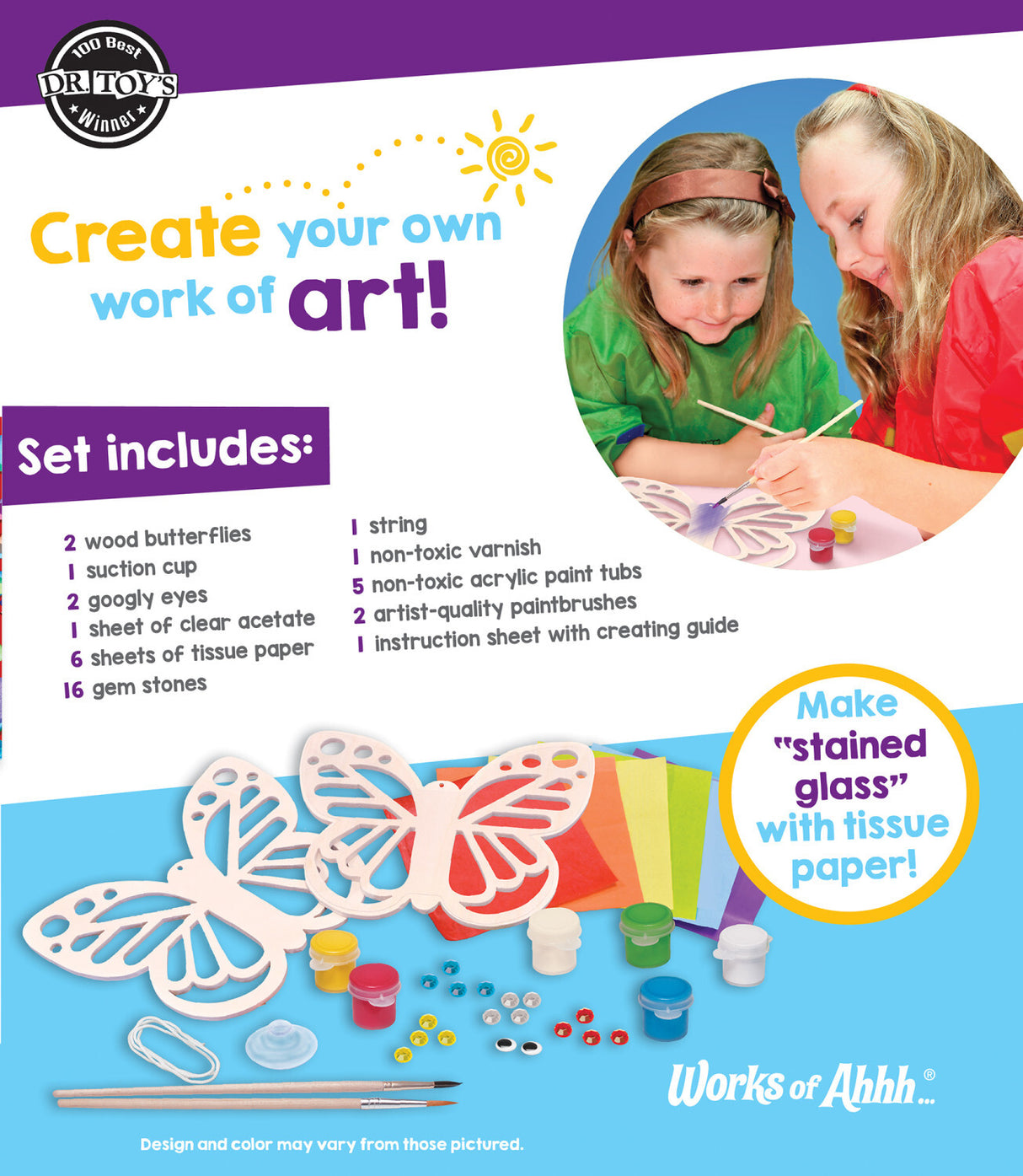 Suncatcher - Wood Paint Kit