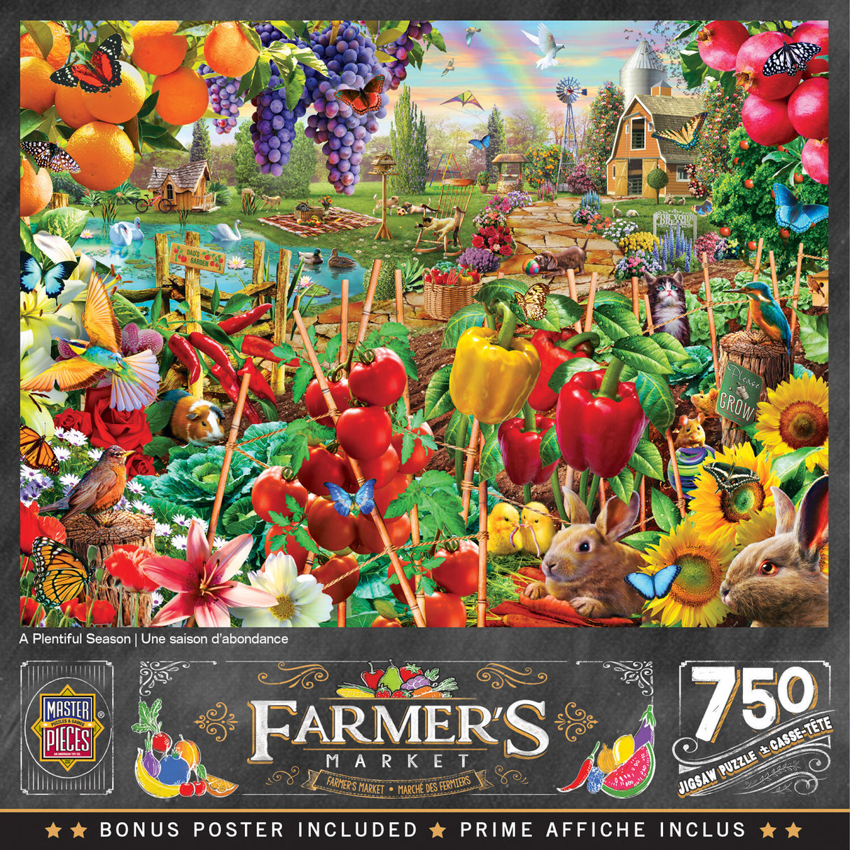 Farmer's Market - A Plentiful Season 750 Piece Puzzle