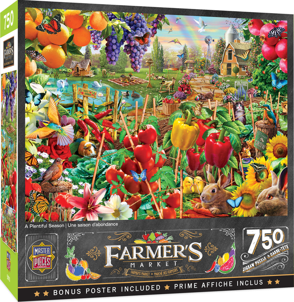 Farmer's Market - A Plentiful Season 750 Piece Puzzle