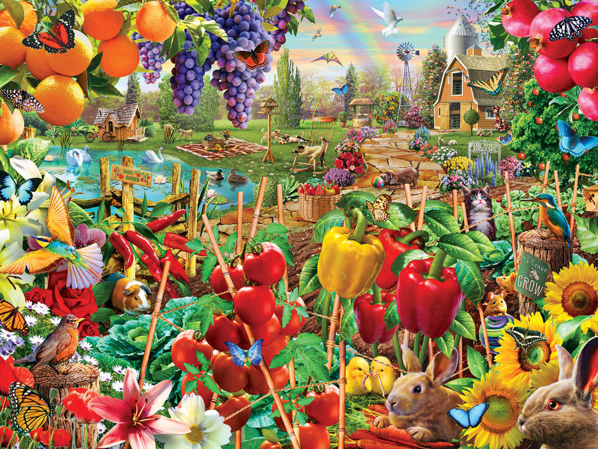Farmer's Market - A Plentiful Season 750 Piece Puzzle