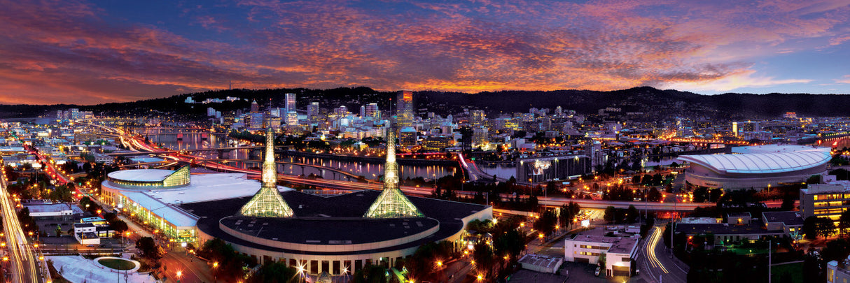 American Vista Panoramic - Portland 1000 Piece Puzzle