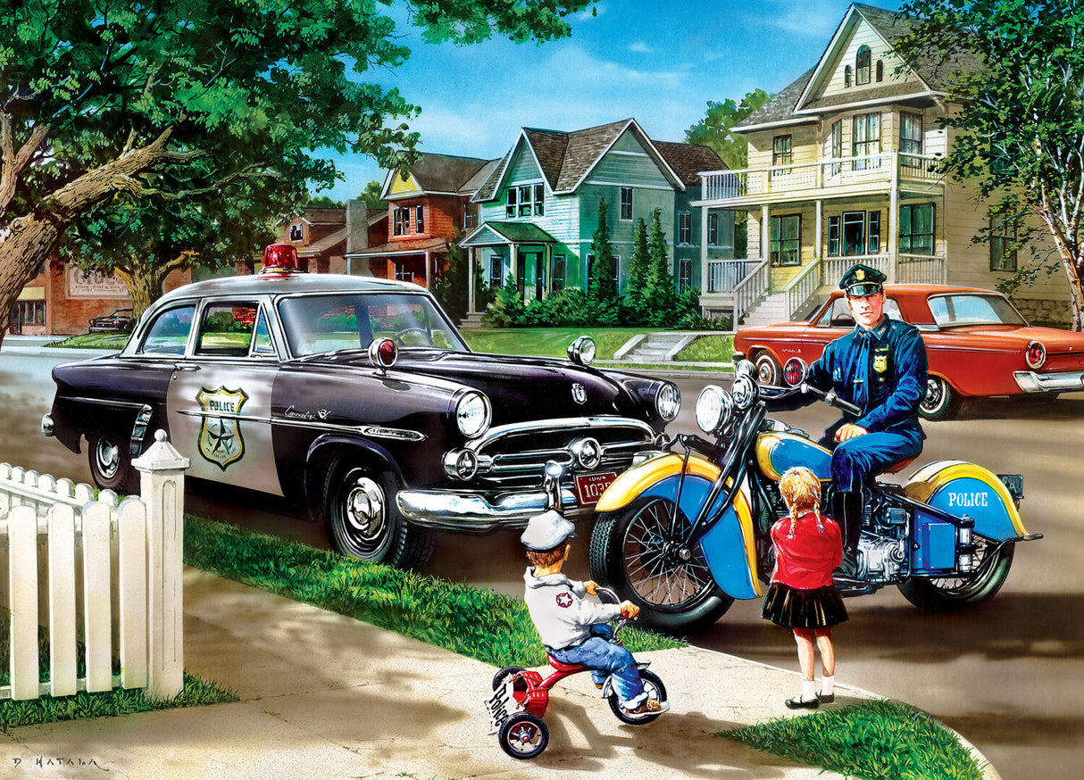 Hometown Heroes - Neighborhood Patrol 1000 Piece Puzzle