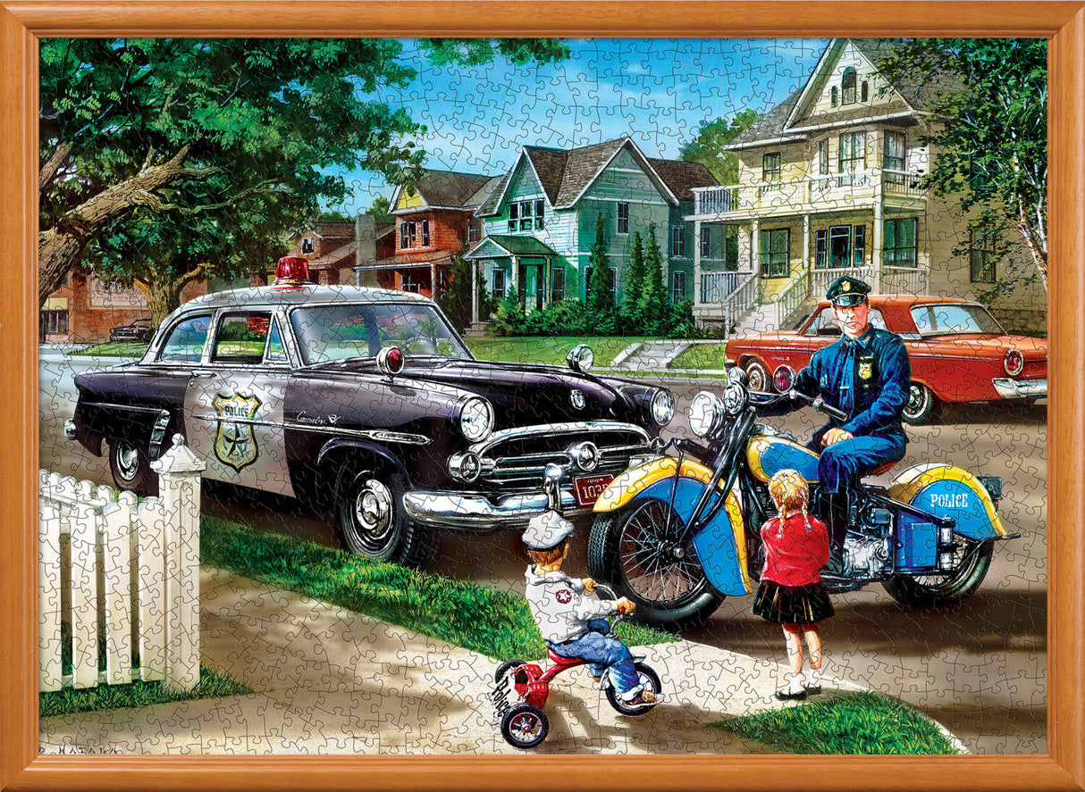 Hometown Heroes - Neighborhood Patrol 1000 Piece Puzzle