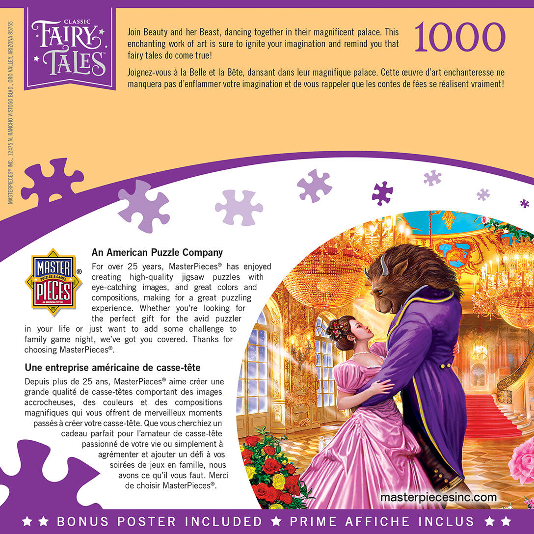 Classic Fairytales - Beauty and the Beast 1000 Piece Puzzle